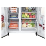 قفسه فریزر یخچال فریزر ال جی X287 مدل GCX-287TVB