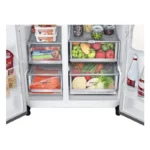 قفسه های فریزر یخچال فریزر ال جی X267 مدل GR-X267CSHW